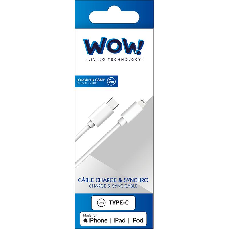 Thumbnail - WOW Wowcblmfic2mw (2 m, USB 3.2 Gen 1), USB Kabel
