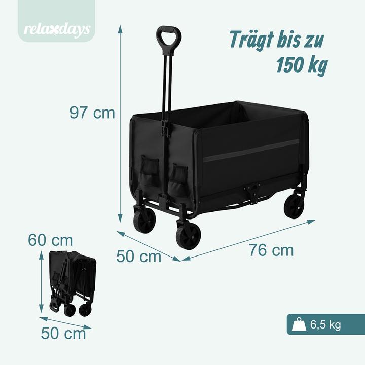 Productafbeelding Relaxdays Bollerwagen
