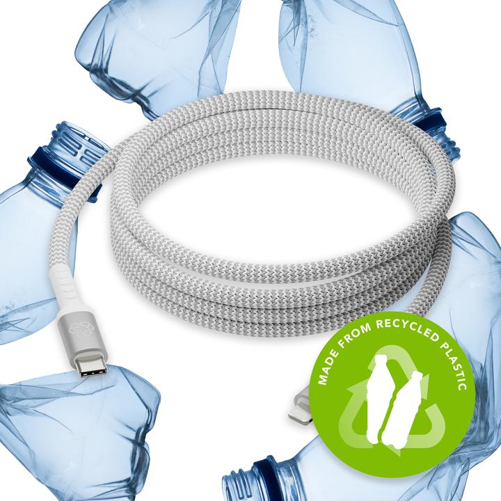 Actual product image dbramante1928 re-charge - BRD Cable - 2.5m USB-C to Lightning - W, 2.5 m, Lightning, USB C, Male, Ma (2.50 m, USB 2.0)