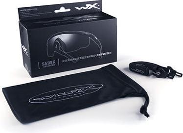 Produktbild Wiley X Schutzbrille SABER ADV Black - Clear