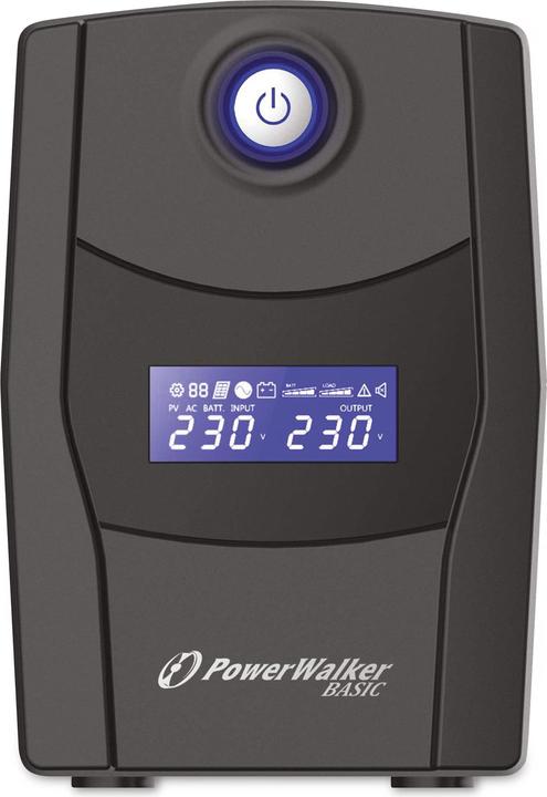 Produktbild Powerwalker USV VI 800 STL Schuko Line Interact (800 VA, 480 W, Line-Interaktiv USV)