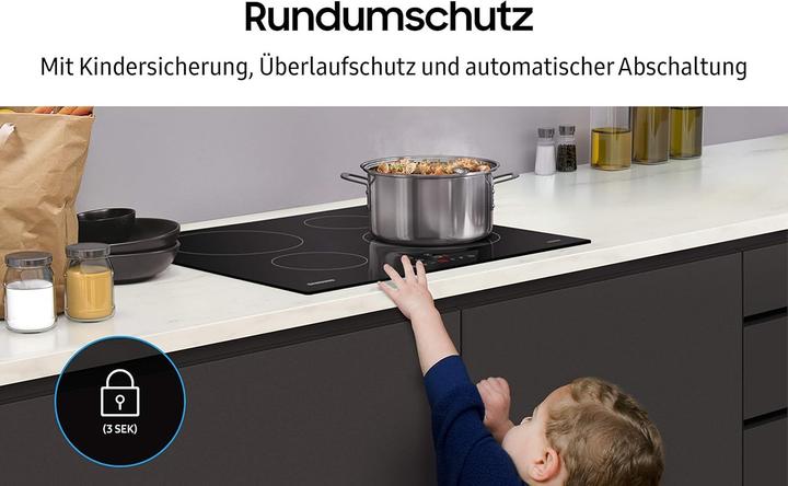 Productafbeelding Samsung NZ64M3NM1BB (59 cm, Inductiekookplaat)