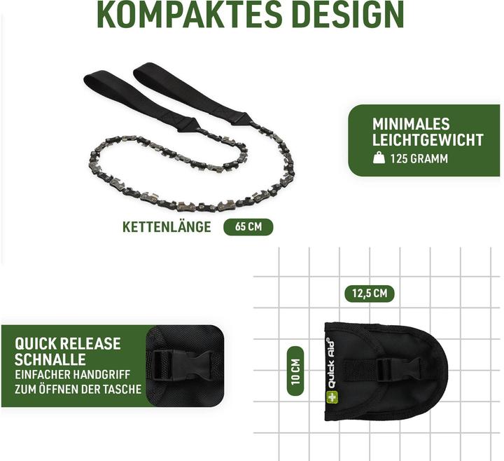 Actual product image Quick Aid Hand chain saw