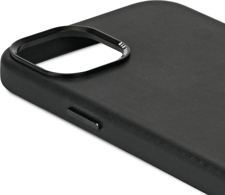 Productafbeelding Decoded Leren beschermhoes voor iPhone 15 Plus Zwart (Apple iPhone 15 Plus)