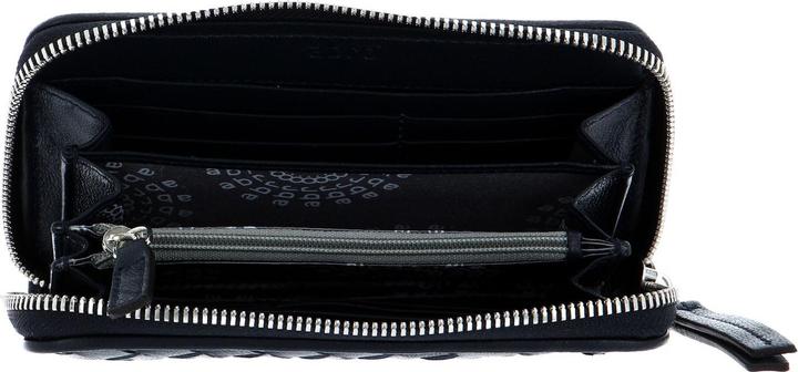 Actual product image Abro Leather Piuma Weaving Zip Wallet