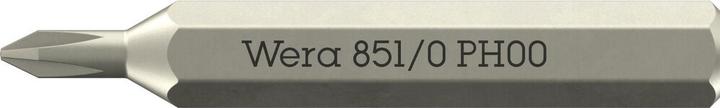 Produktbild Wera 851 Micro Bits PH 00 x 30mm (Kreuz Phillips PH)