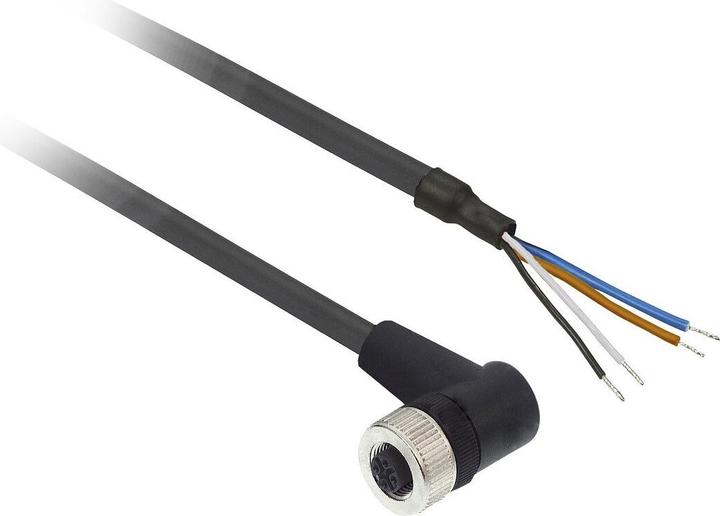 Image du produit TE Sensors Connecteur M12 4 broches 2m coudé
