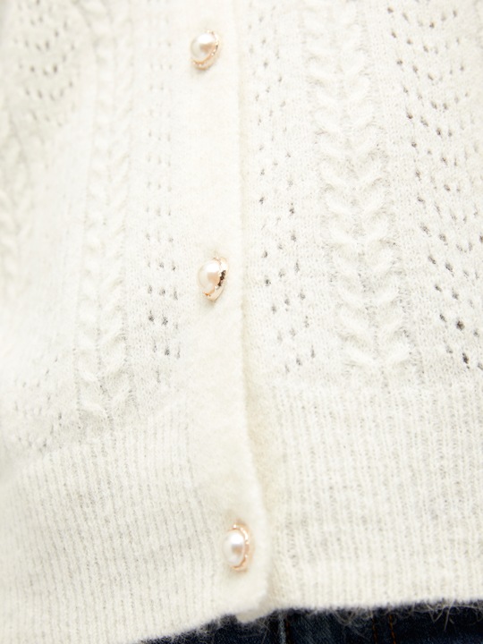 Produktbild Object Alpaka-Wollmix Strickjacke (M)