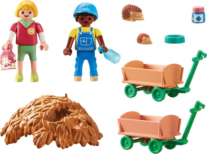 Produktbild Playmobil Pflege der Igelfamilie (71512, Playmobil My Life)