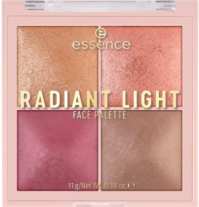 essence Radiant Light (#AC7E6E, #B965, #D39674, #EC9887, 20, Bronzer, Highlighter)