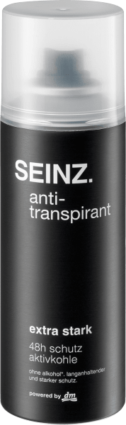 Actual product image dm Seinz. Deo spray antiperspirant extra strong