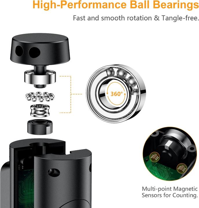 Produktbild Gritin Springseil Digital (280 cm)