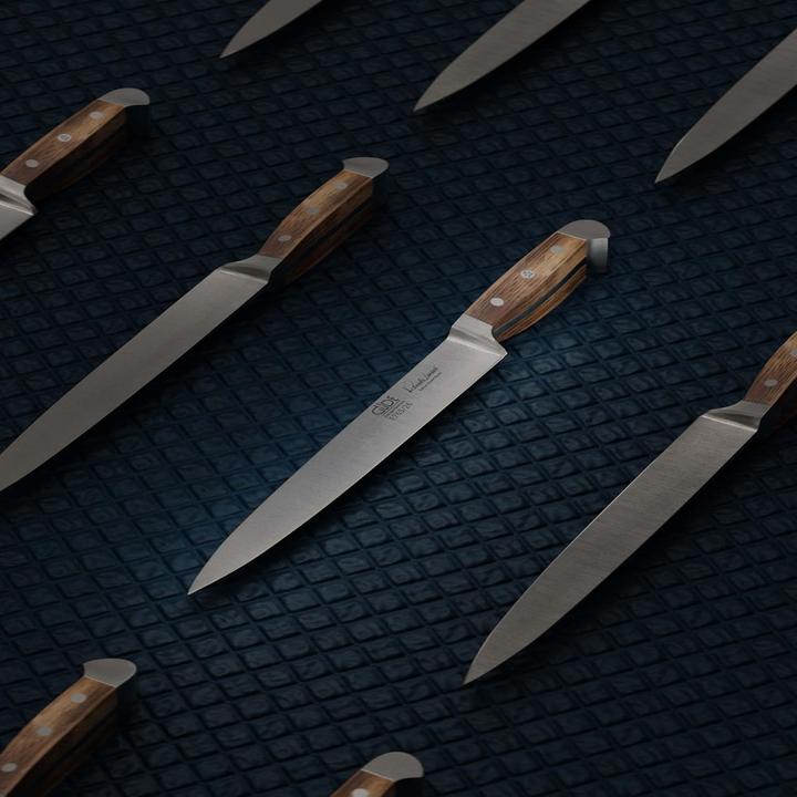 Actual product image Gude Alpha Oak vleesmes 26 cm eikenhout (26 cm)