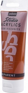 Actual product image Pebeo Studio Acrylics fine acrylic (Venice red, 100 ml)