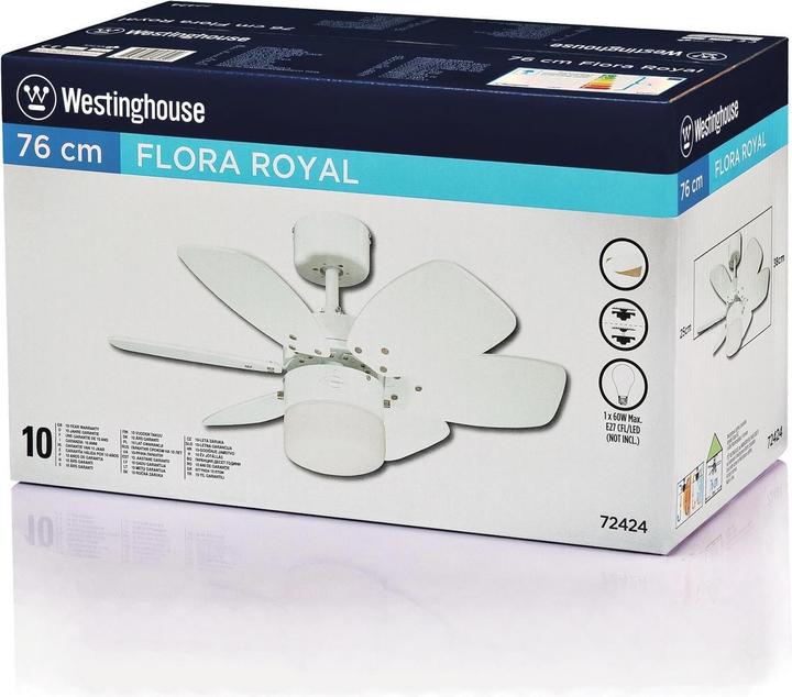 Actual product image Westinghouse Flora Royal (44 dB)