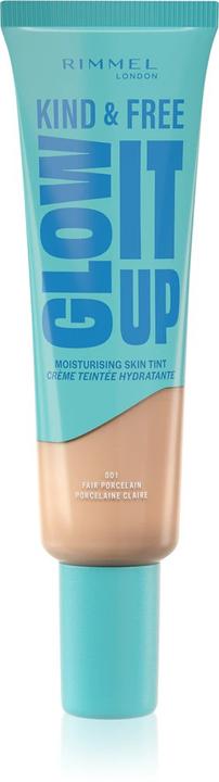 Actual product image Rimmel London Kind & Free Glow It Up Moisturising Skin Tint (001 Fair Porcelain)