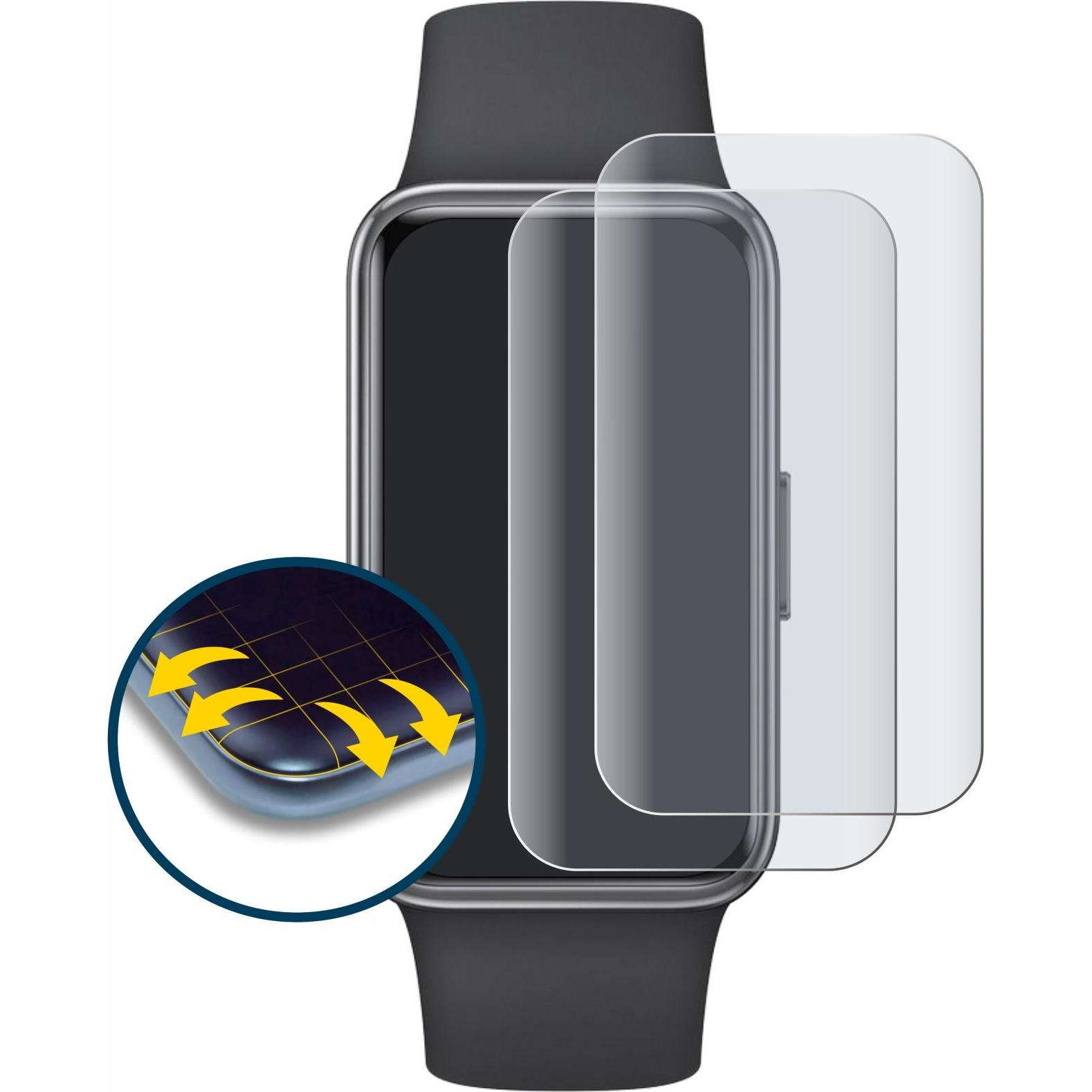 Thumbnail - BROTECT Full-Screen Displayschutz Matt, Smartwatch Schutzfolie, Grau