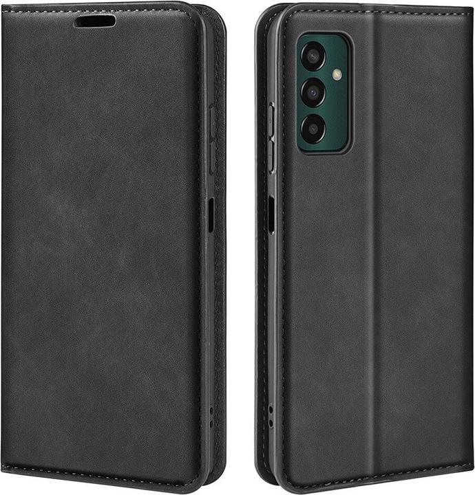 Cover-Discount Galaxy M13 - Stand Flip Case Hülle schwarz (Samsung Galaxy M13)