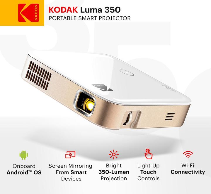 Actual product image Kodak Luma 350 (WVGA, 200 lm, 1.30:1)