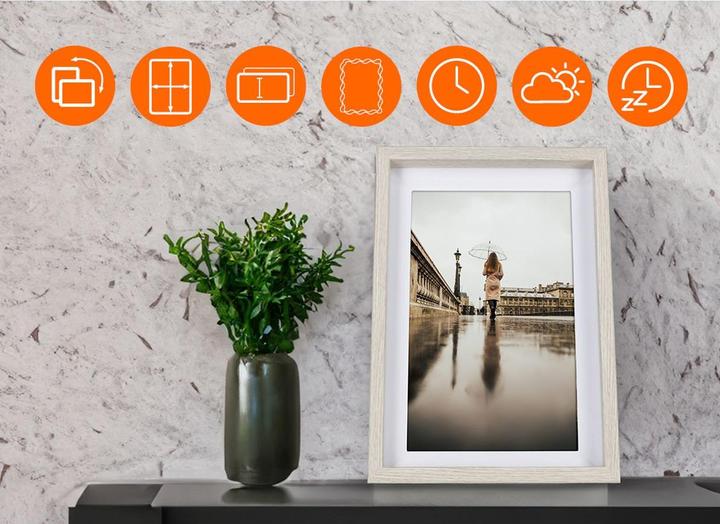 Actual product image Rollei Smarter Bilderrahmen | 10,1" Diagonale | WiFi | Frameo App | Modell 108 (10.10", 1280 x 800 pixels)