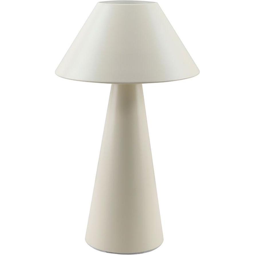 F-Bright, Lampada da tavolo, Mushroom type e27 table lamp, off-white colour, ø200 x 325 mm (E27)