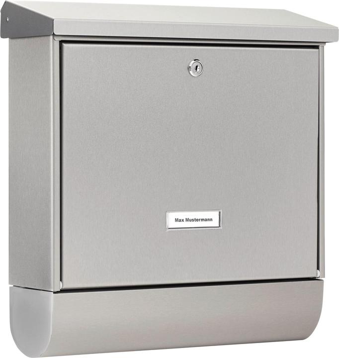 Actual product image Renz Burg-Wächter side cover for newspaper compartment (post box) U-shaped KST transparent