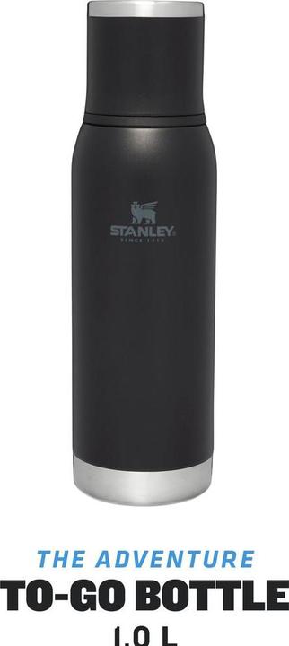 Image du produit Stanley 1913 - The Adventure To-Go Bottle 1.0L / 1.1 QT - Noir (1 l)