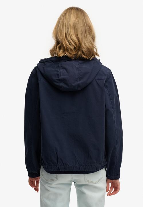 Produktbild Superdry Damen Kapuzenjacke aus gewaschenem Twill (S)