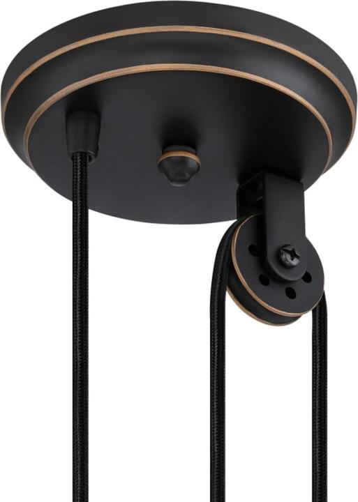 Actual product image Westinghouse Pendant Light Chaves Bronze with Rope Pull (E27)