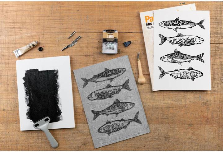 Image du produit Brause Coffret de linogravure. -