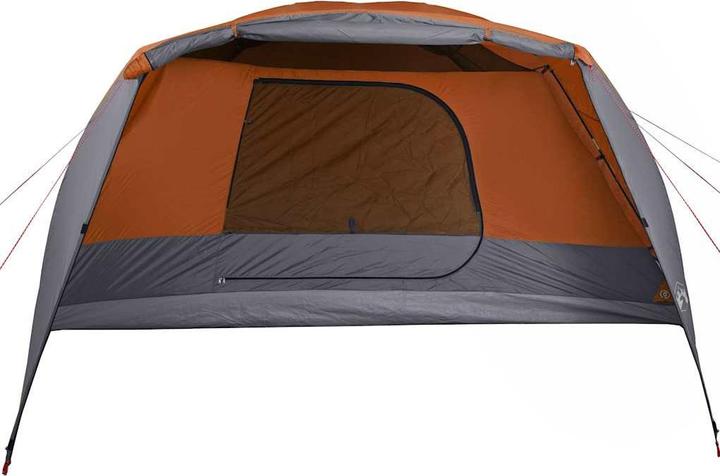 Produktbild vidaXL Campingzelt 8 Personen & Orange 360 x 430 x 195 cm 190T Taft (Kuppelzelt, 10.10 kg, 8 Personen)