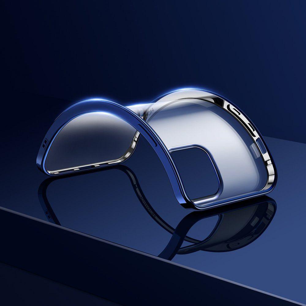 Thumbnail - Joyroom New Beautiful Series ultra thin case with electroplated frame for iPhone 12 Pro Max black (J (Apple iPhone 12 Pr...