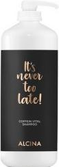 Immagine prodotto Alcina It's Never Too Late Caffeine Vital Shampoo 1250ml per capelli diradati o tendenti alla perdita di (1250 ml, Shampoo liquido)