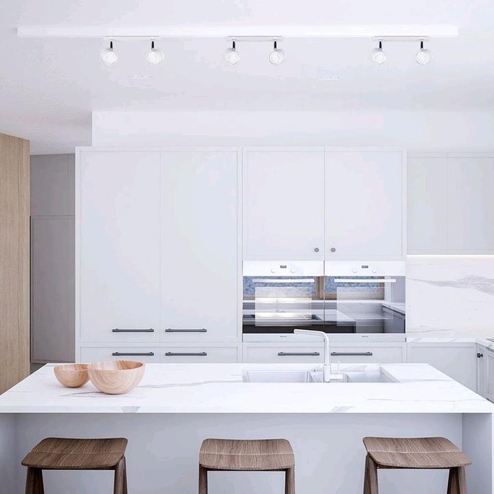 Actual product image V-TAC VT789 2 x GU10 Rail Fitting White