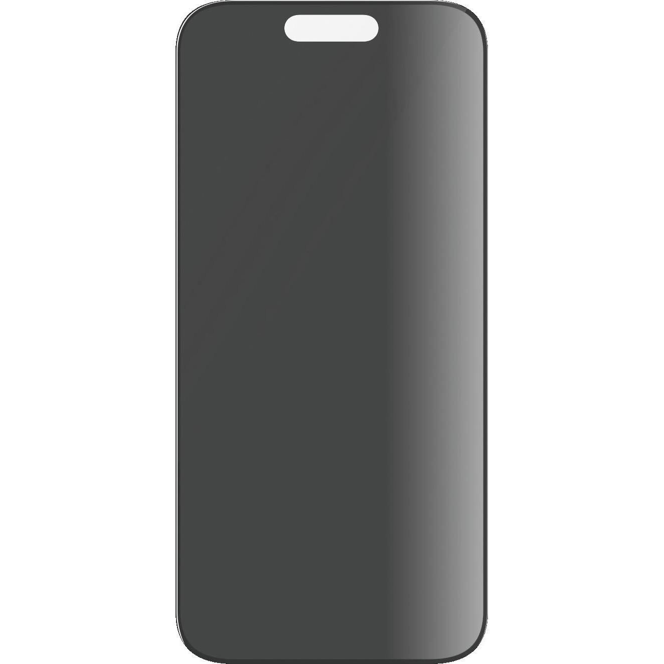 PanzerGlass Privacy Screen Protector (50 Stück, Apple iPhone 15 Pro), Smartphone Schutzfolie, Transparent