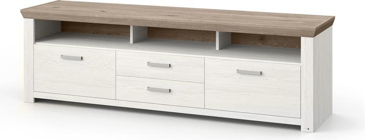 Produktbild Set One by Musterring Set One Lowboard York 35-B Pino Aurelio/Eiche Nelson (199.70 x 51.20 x 62.60 cm)