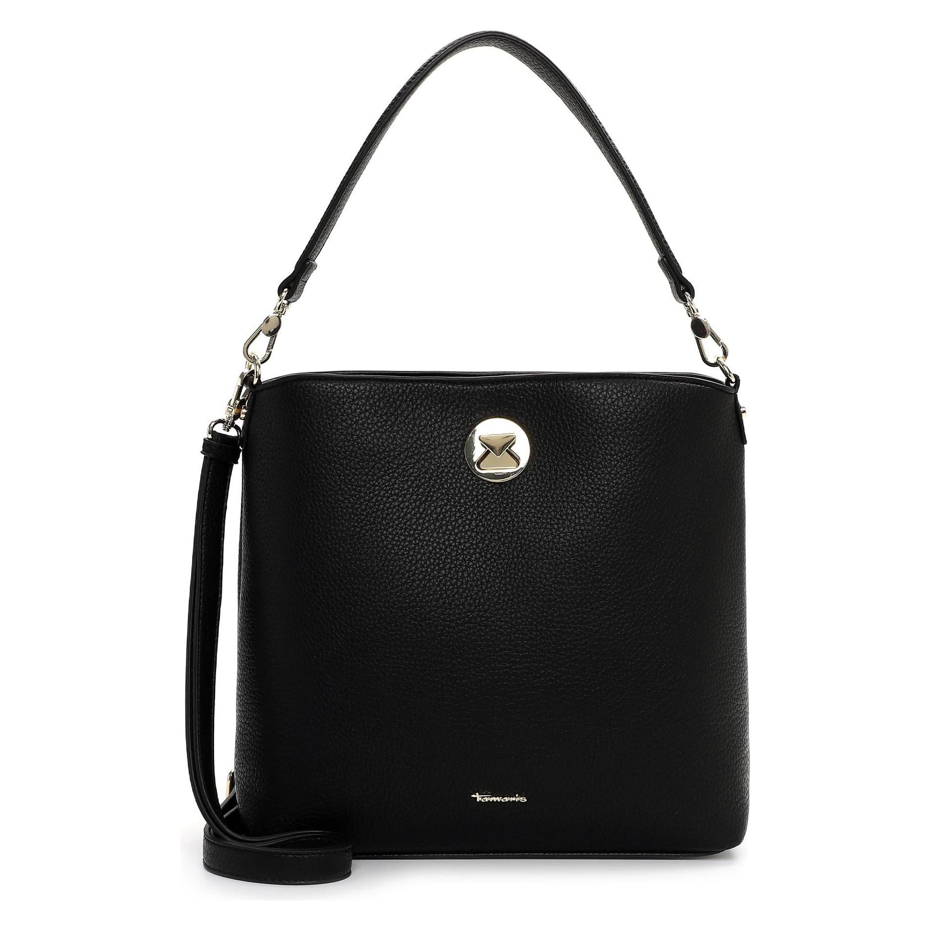 Tamaris, Damen, Handtasche, Beutel Tas Gladis, Schwarz