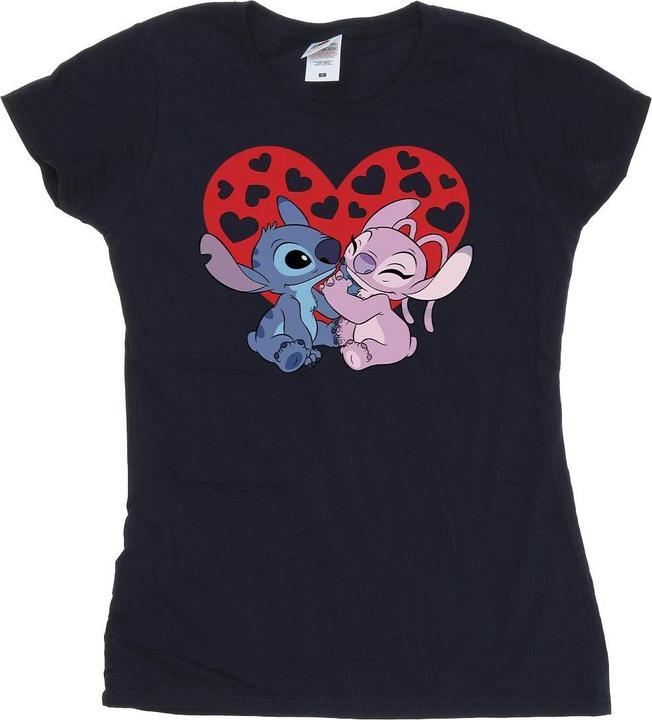 Produktbild Disney Lilo & Stitch Hearts TShirt (XL)