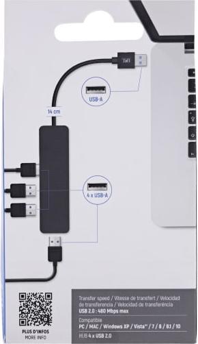 Produktbild T'nB USB 3.0 cables (USB-A, 4 Ports)