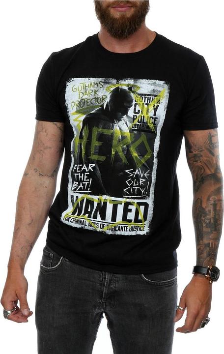 Produktbild Batman v Superman Wanted Poster TShirt (L)