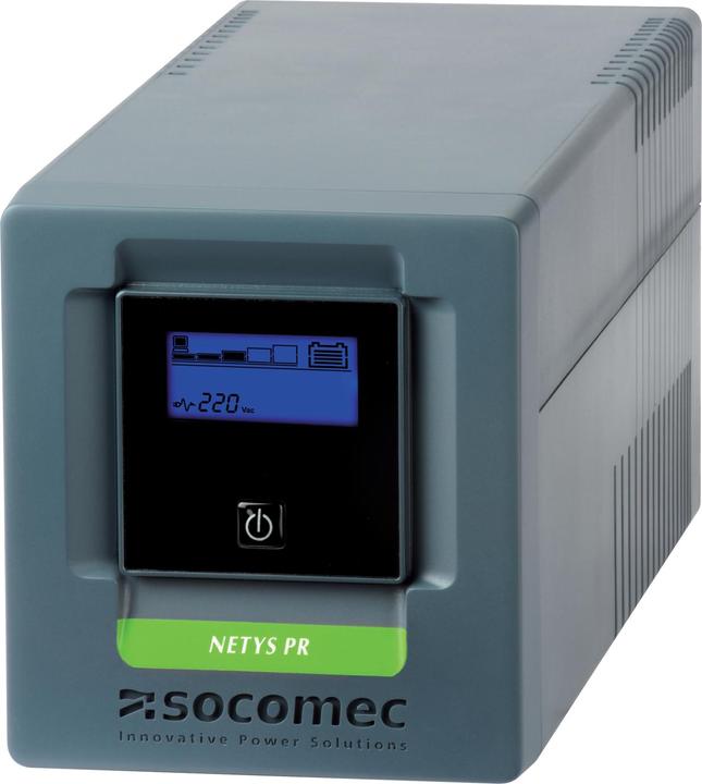Socomec NETYS PR Mini tour NPR-1000-MT alimentation sans interruption (UPS) Line-Interactive 1 kVA 4 (700 W, Line-interactive Onduleur)