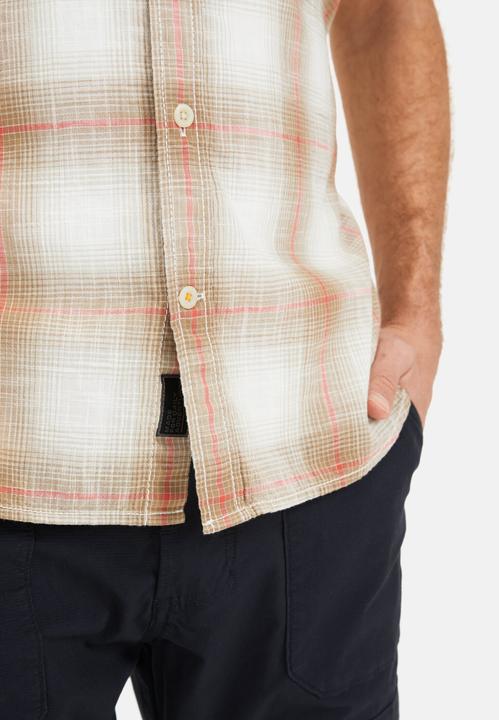 Image du produit Camel Active Kariertes Kurzarmhemd aus reiner Baumwolle (4XL)