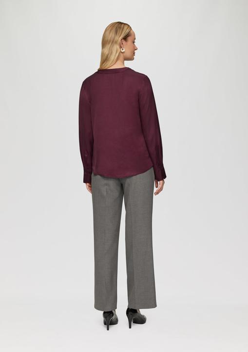 Produktbild S.Oliver Bluse Elegante Bluse mit verdeckter Knopfleiste (48)