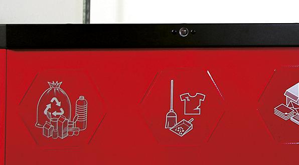 Produktbild kaiserkraft Wertstoffsammler Sixco swing (45 l)