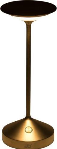 Image du produit Ab+ by Abert Tempo Mini tragbare Tischleuchte Messing (150 lm)