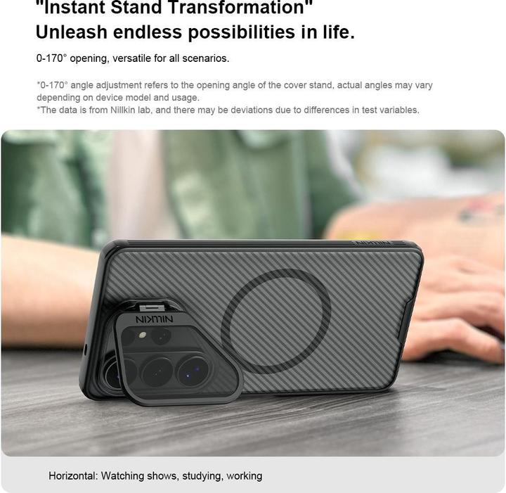 Actual product image Nillkin CamShield Prop Magnetic Back Cover for Samsung Galaxy S26 Ultra Black (Samsung Galaxy S26 Ultra)