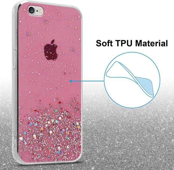 Produktbild Cadorabo TPU Cover funkelnder Glitter (Apple iPhone 6)