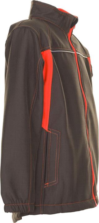 Actual product image Planam Junior softshell jacket olive/orange 146/152 (146)