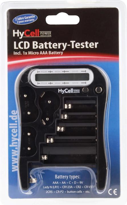 Produktbild HyCell Zoom LCD Batterie-Tester
