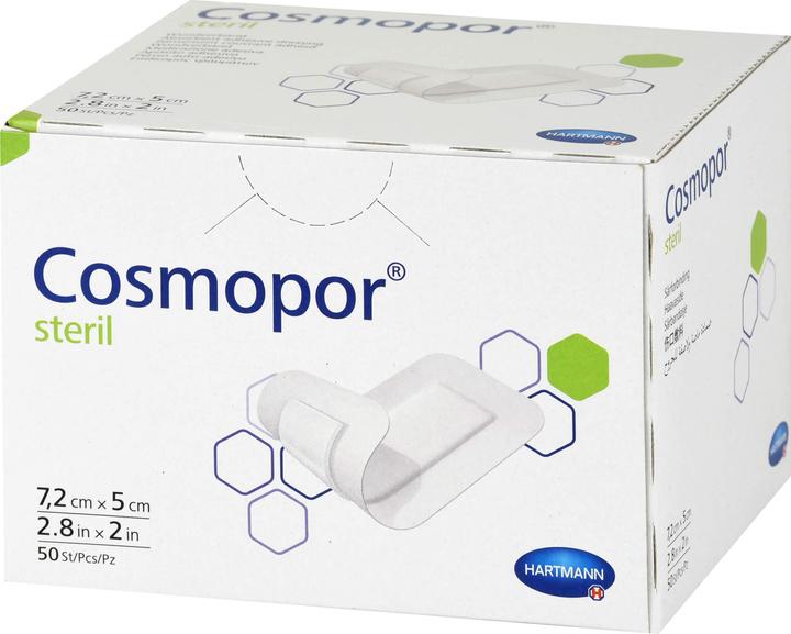 Actual product image Hartmann Cosmopor® sterile wound dressings 7.20 cm x 5 cm / 50 pcs. (50 x)